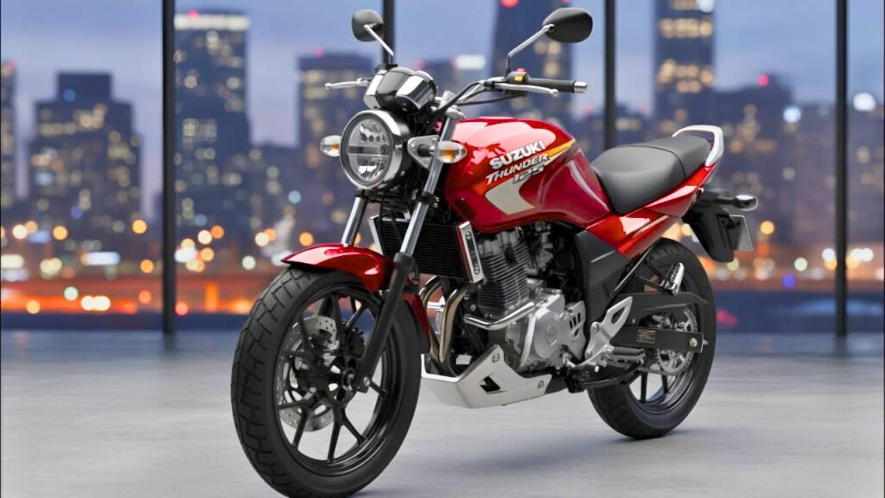Suzuki Thunder 125 2026: potencia y estilo coreano que arrasan