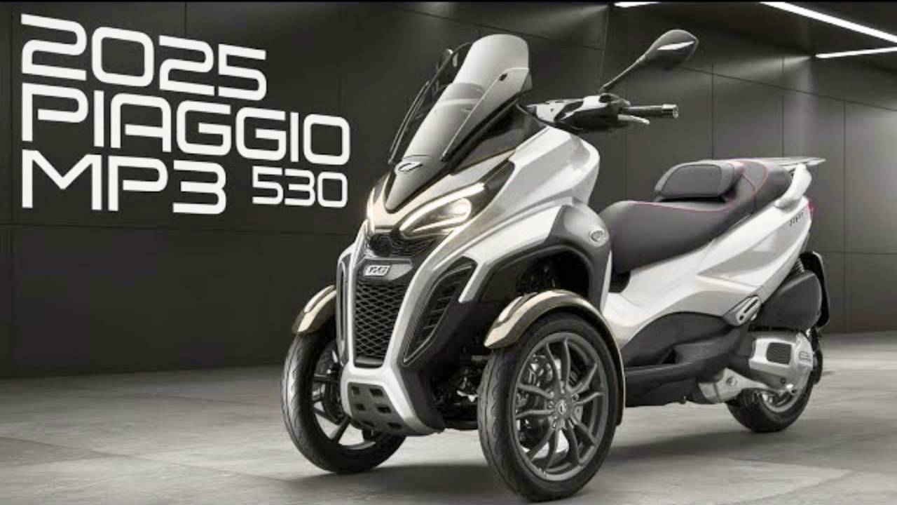 Piaggio MP3 530 2026: el scooter de tres ruedas más innovador